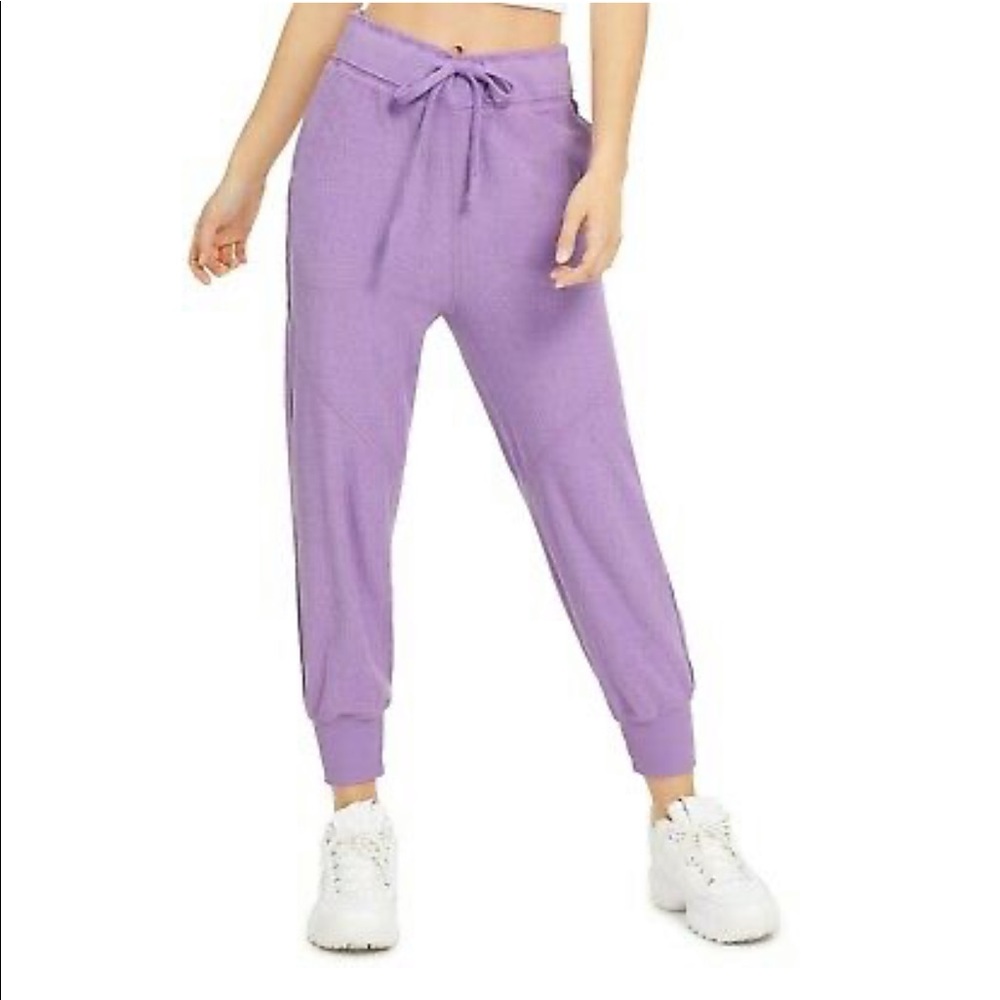 Purple Free People joggers